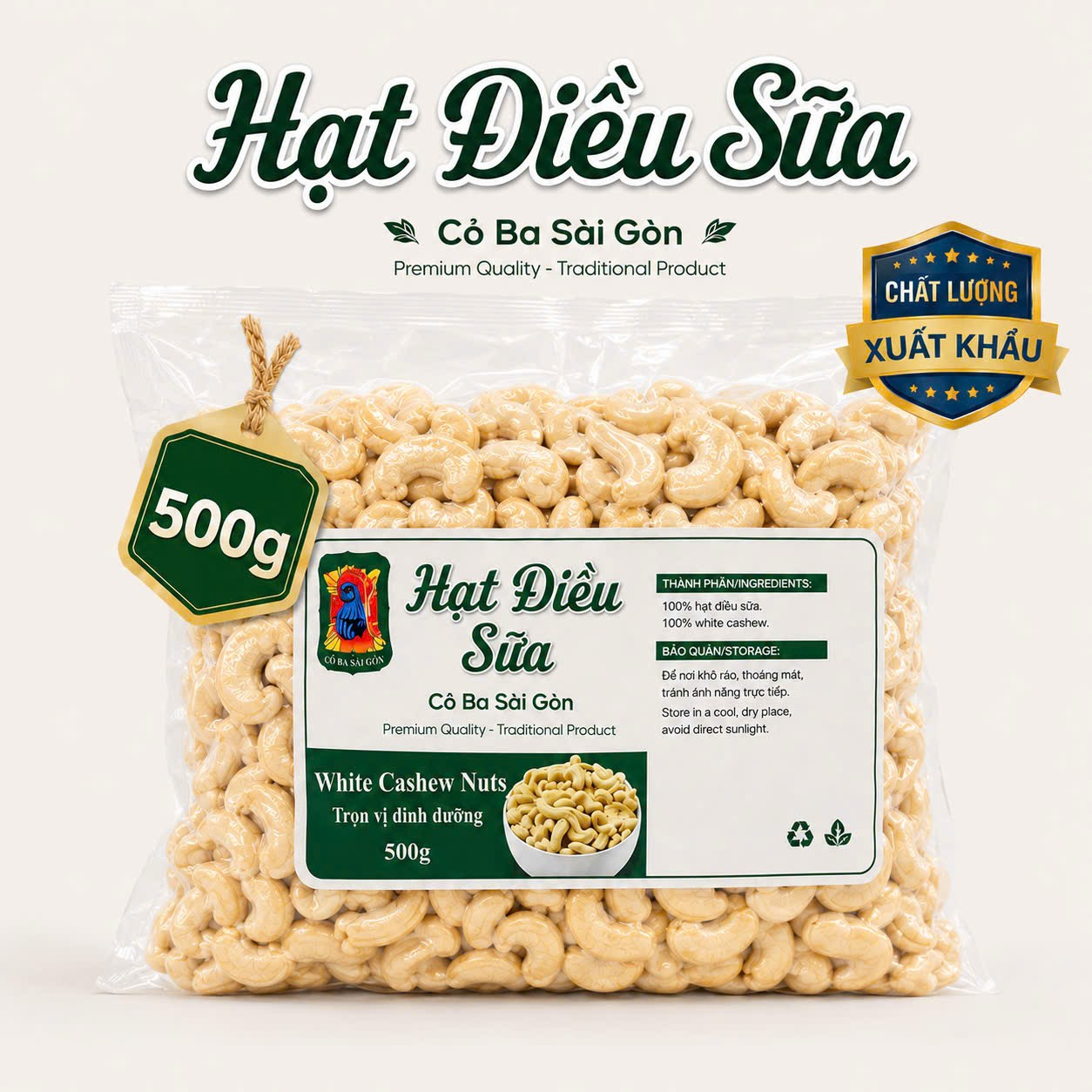 Hạt điều sữa
